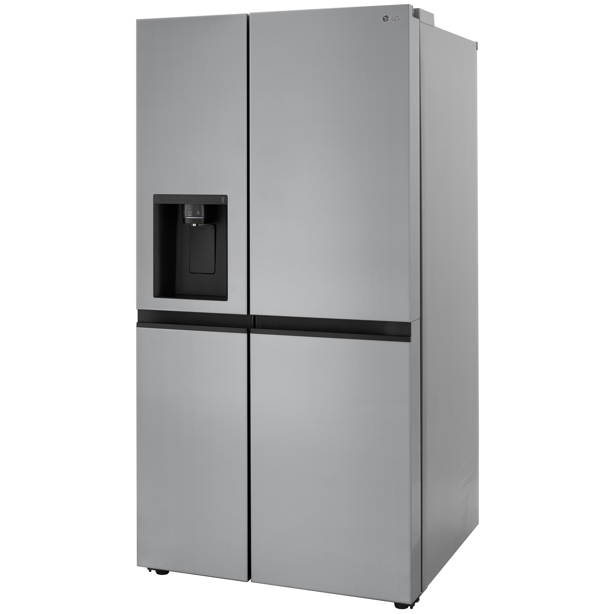 LG 36 in. 23.0 cu. ft. Counter Depth Side by Side Refrigerator with Ice & Water Dispenser - PrintProof Stainless Steel, , hires