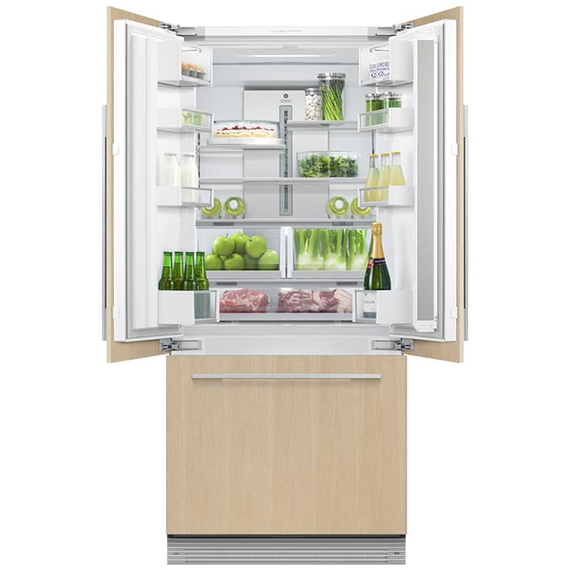 Fisher & Paykel Series 7 32 in. 14.7 cu. ft. Built-In Counter Depth French Door Refrigerator with Ice Maker - Custom Panel Ready, , hires
