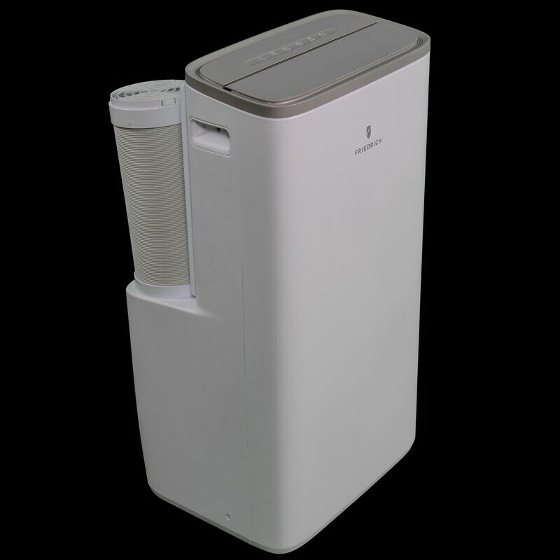 Friedrich ZoneAire Premier Series Dual-Hose 14,000 BTU 115V Smart Portable Air Conditioner with Heat Pump, 3 Fan Speeds, Remote Control - White, , hires