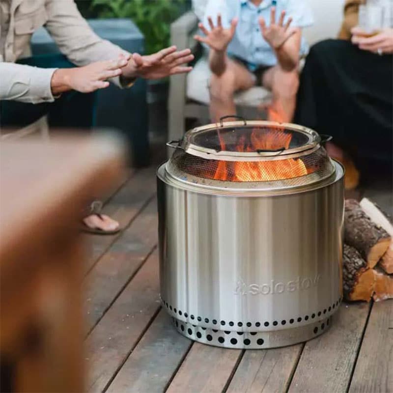 Solo Stove Fire Bonfire Shield - Stainless Steel, , hires