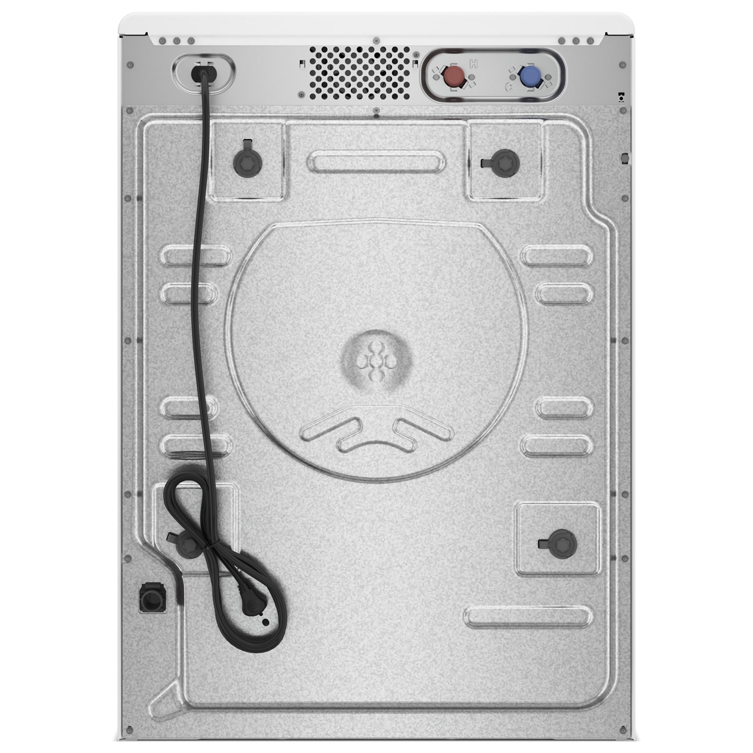 Whirlpool 27 in. 4.5 cu. ft. Smart Stackable Front Load Washer with FreshFlow Vent System, Sanitize & Steam Cycle - White, White, hires