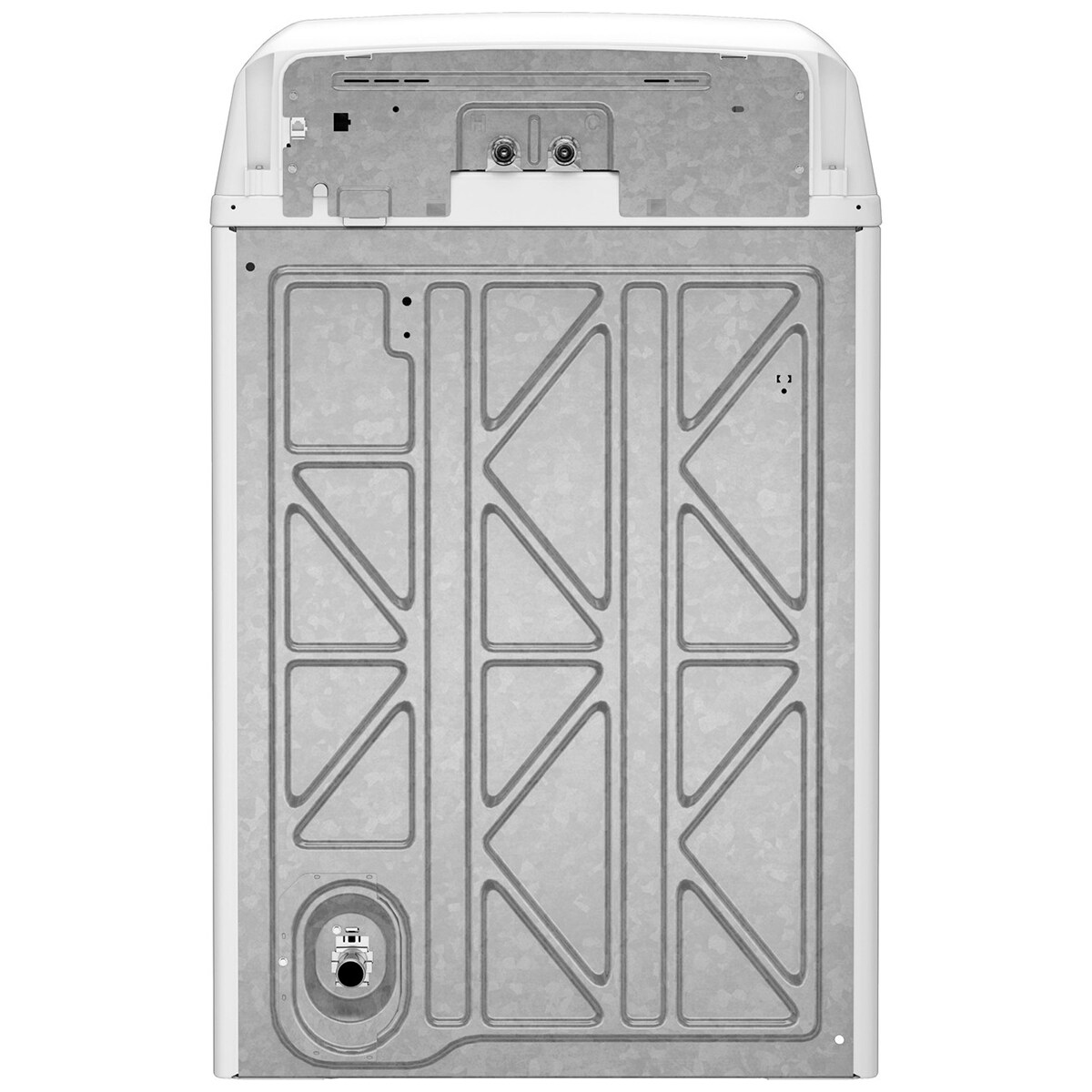 GE 27 in. 4.5 cu. ft. Top Load Washer with Agitator & Sanitize with Oxi - White, , hires