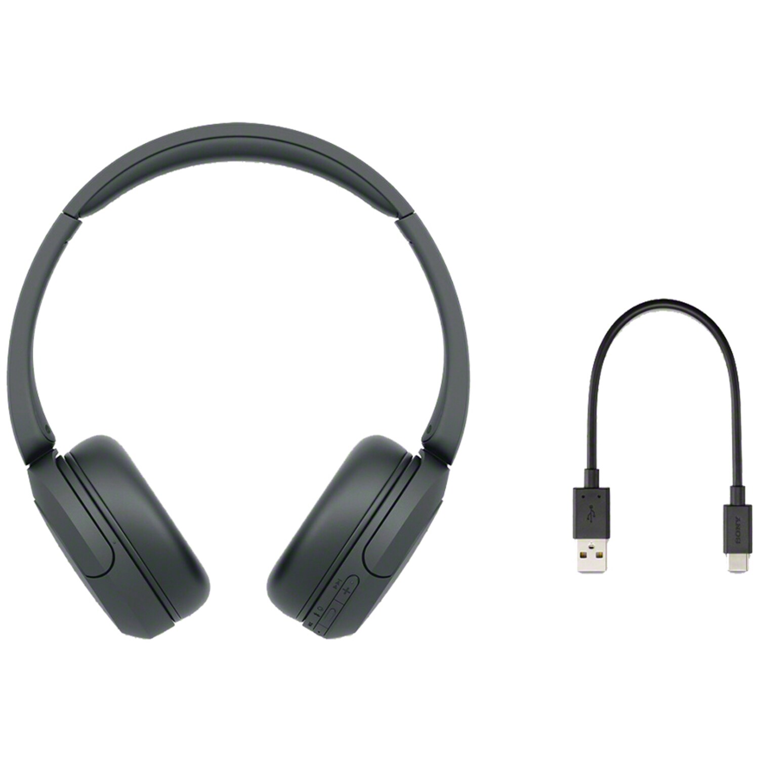 Sony WH-CH520 Wireless On-Ear Headphones - Black, , hires