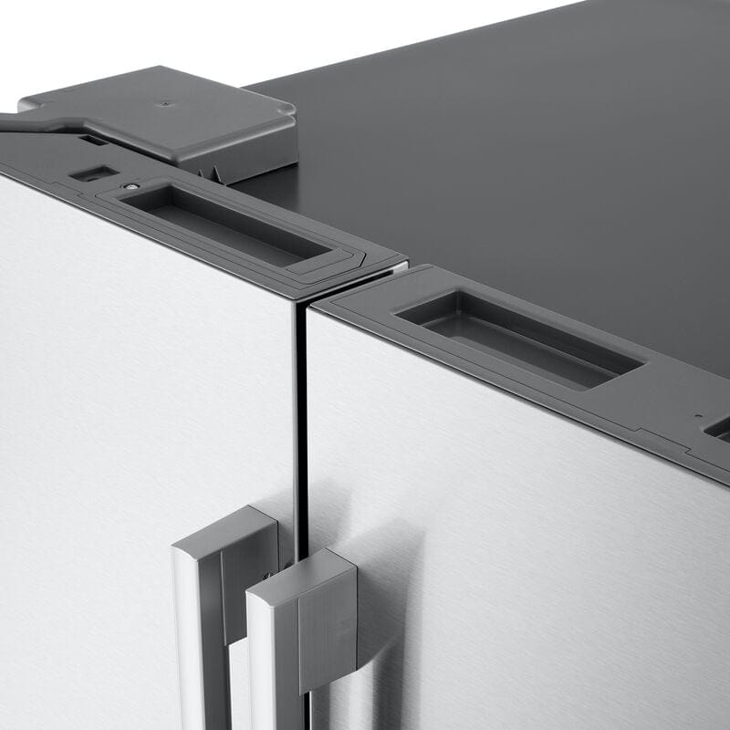 LG 33 in. 25.1 cu. ft. Smart French Door Refrigerator with Ice Maker - PrintProof Stainless Steel, , hires