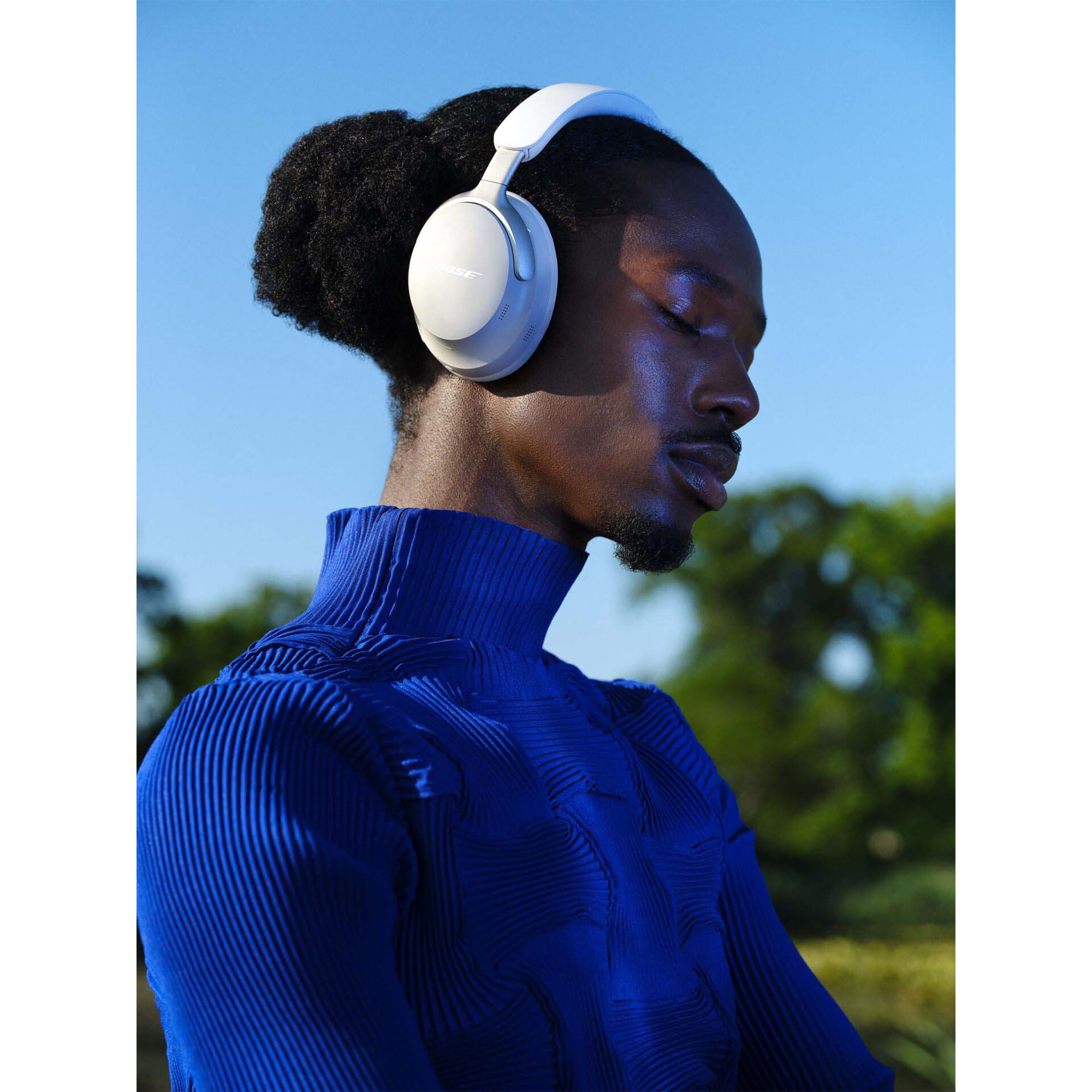 Bose - QuietComfort Ultra Wireless Noise Cancelling Over-the-Ear Headphones - White Smoke, , hires