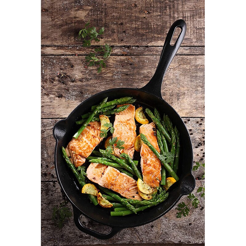 Victoria 12" Cast Iron Skillet, , hires