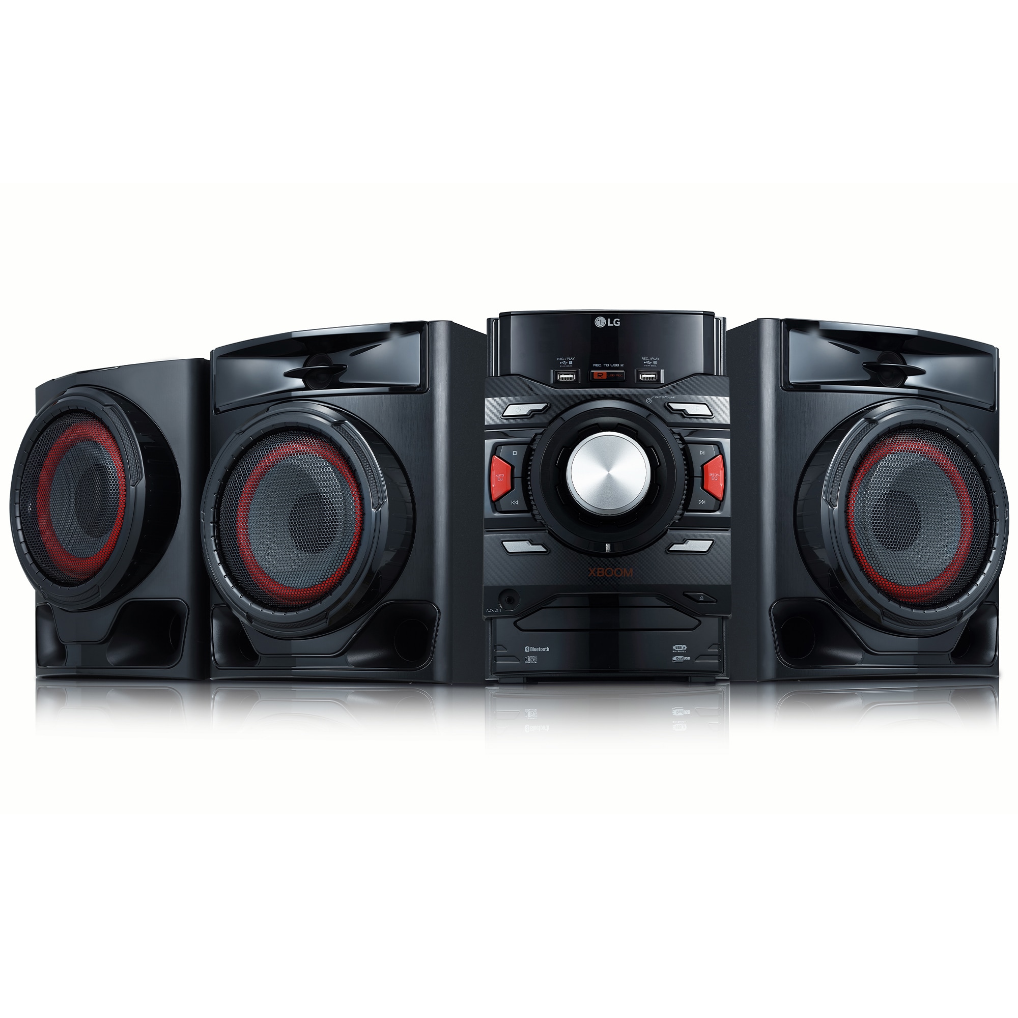 LG XBOOM 2.1ch Bluetooth Shelf System with Speakers and Subwoofer, , hires