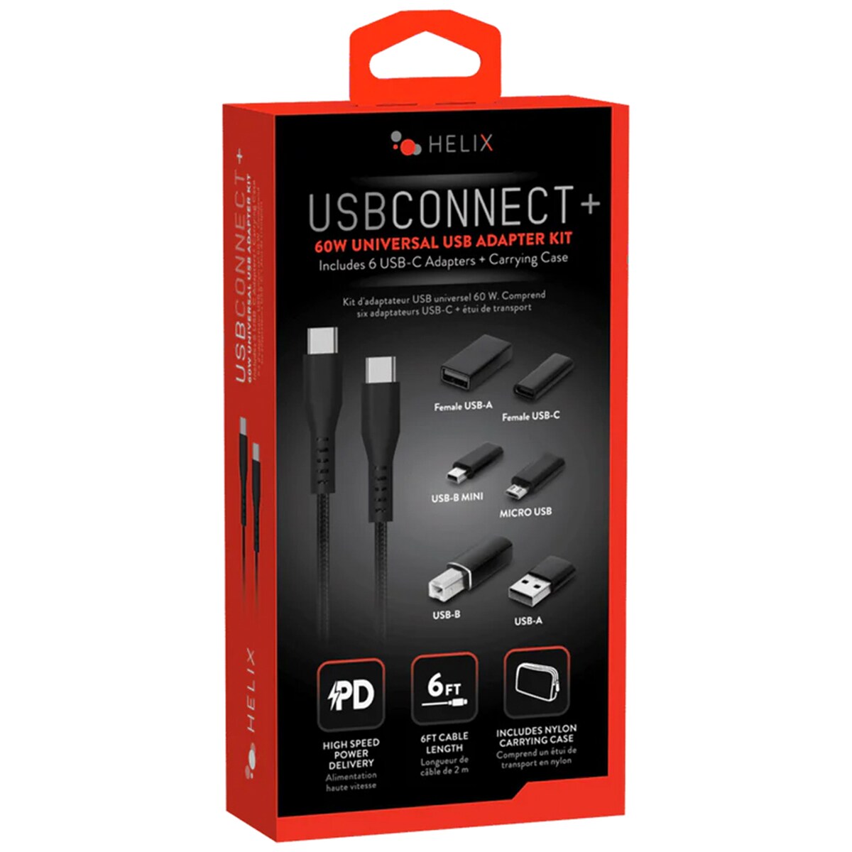 Emerge Technologies 60w Universal USB Adapter Kit, , hires