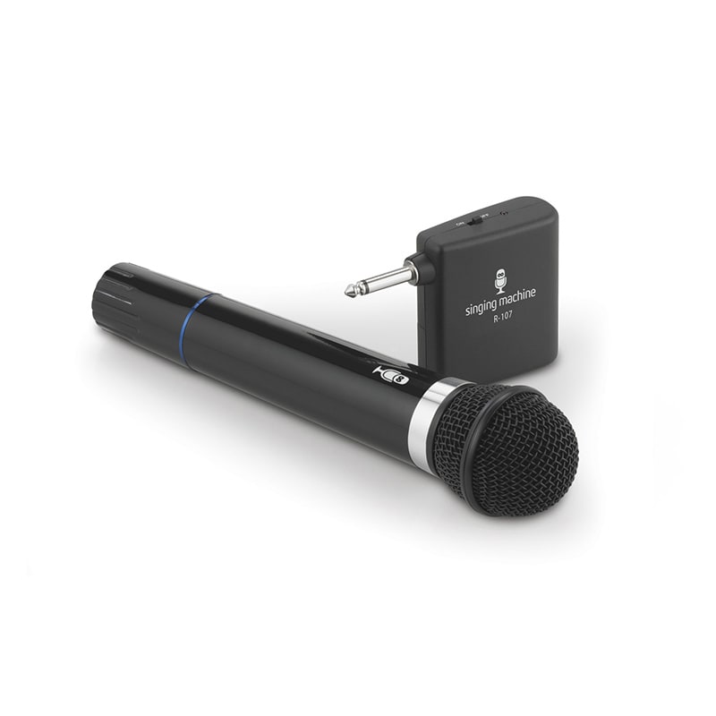 Singing Machine Wireless Uni-Directional Microphone, , hires