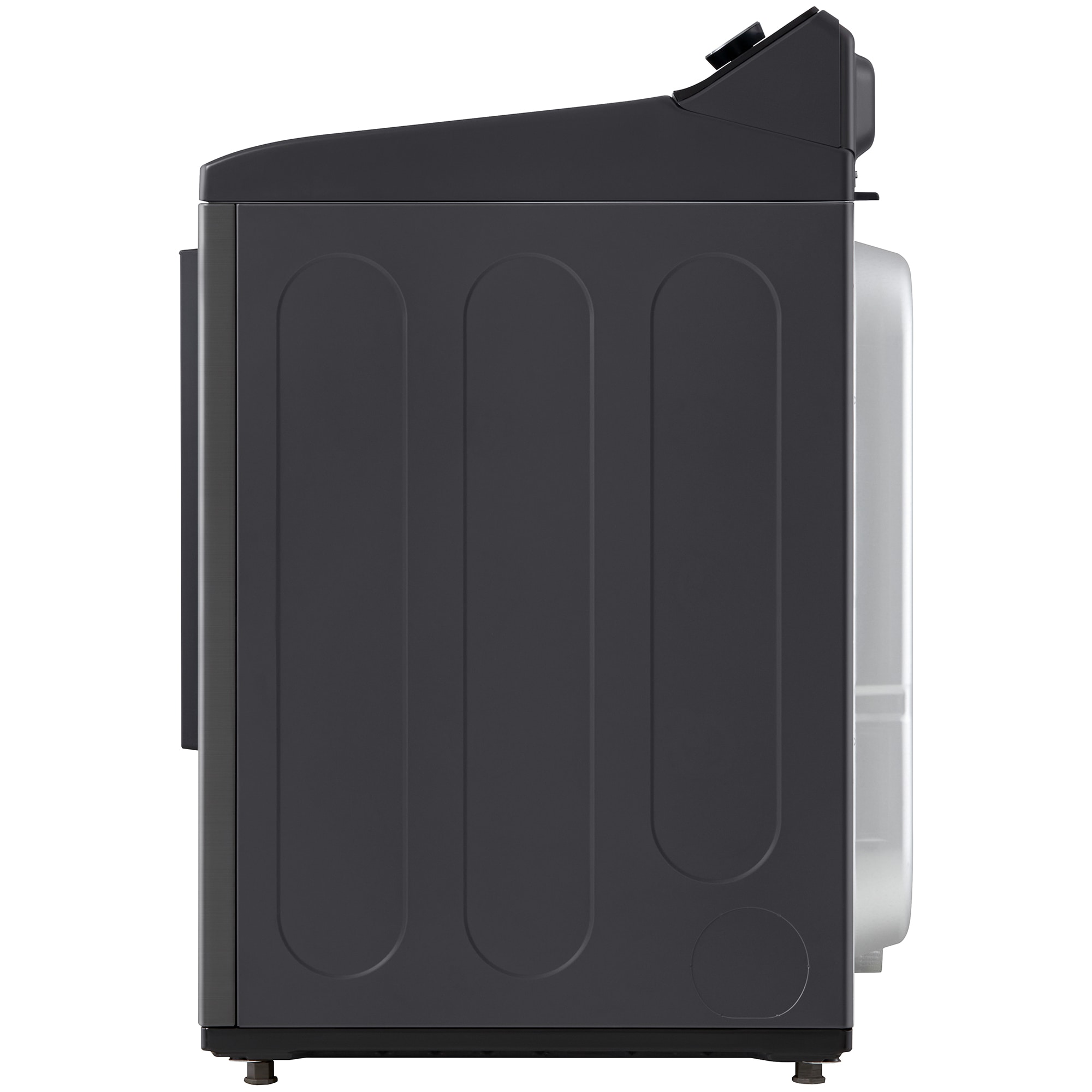 LG 27 in. 7.3 cu. ft. Smart Electric Dryer with AI Sensor Dry - Platinum Black, Platinum Black, hires