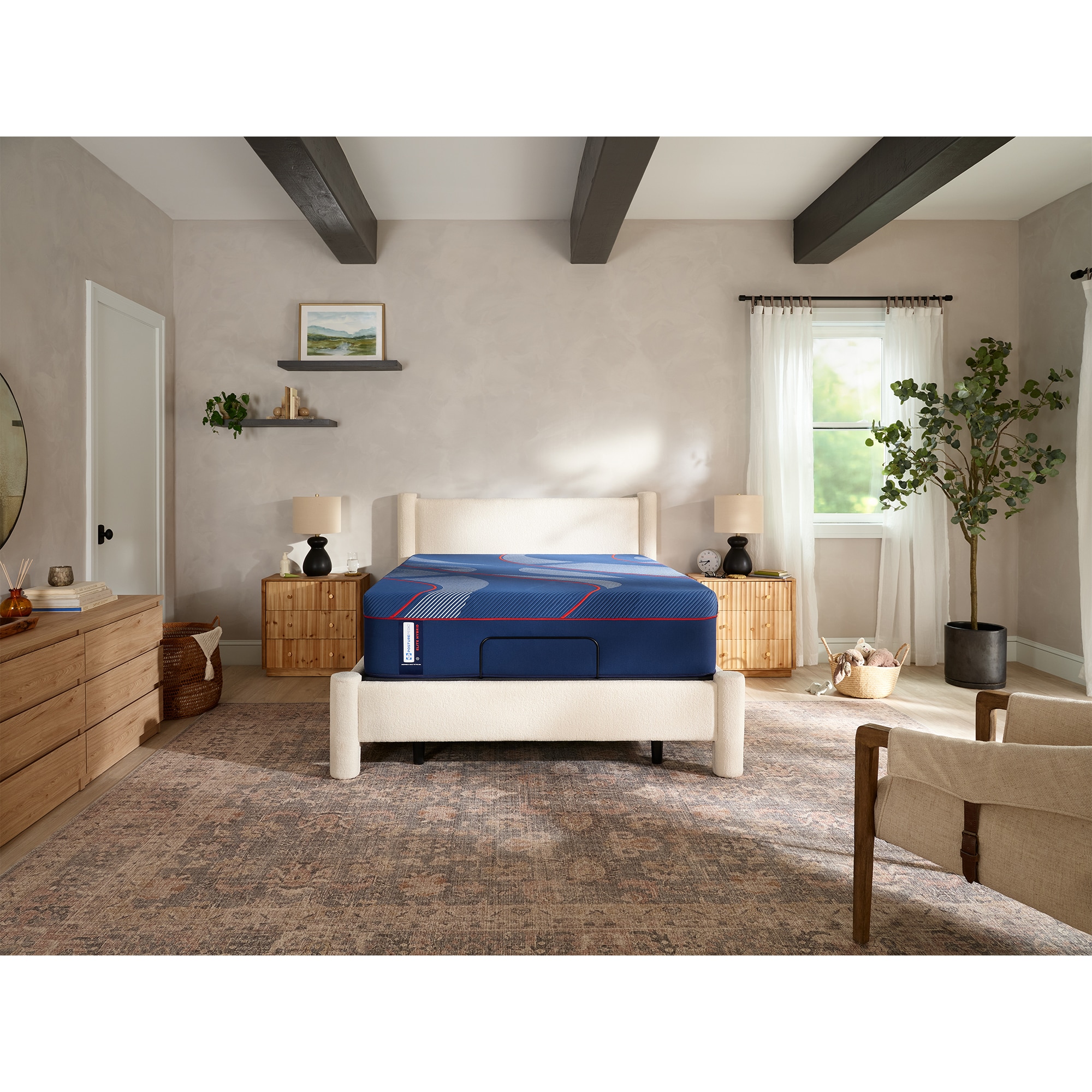 Sealy High Point II Posturepedic Elite Medium Hybrid Full Size Mattress, , hires