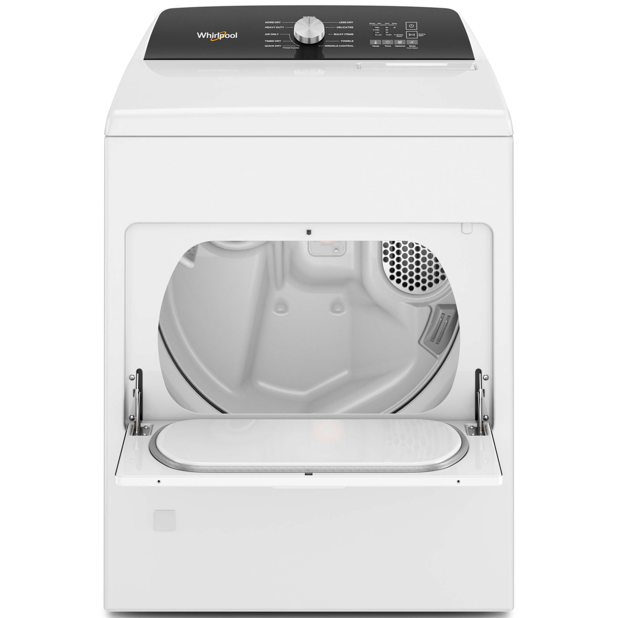 Whirlpool 29 in. 7.0 cu. ft. Top Loading Gas Dryer with 11 Dryer Programs, 1 Dry Options, Wrinkle Care & Sensor Dry - White, , hires