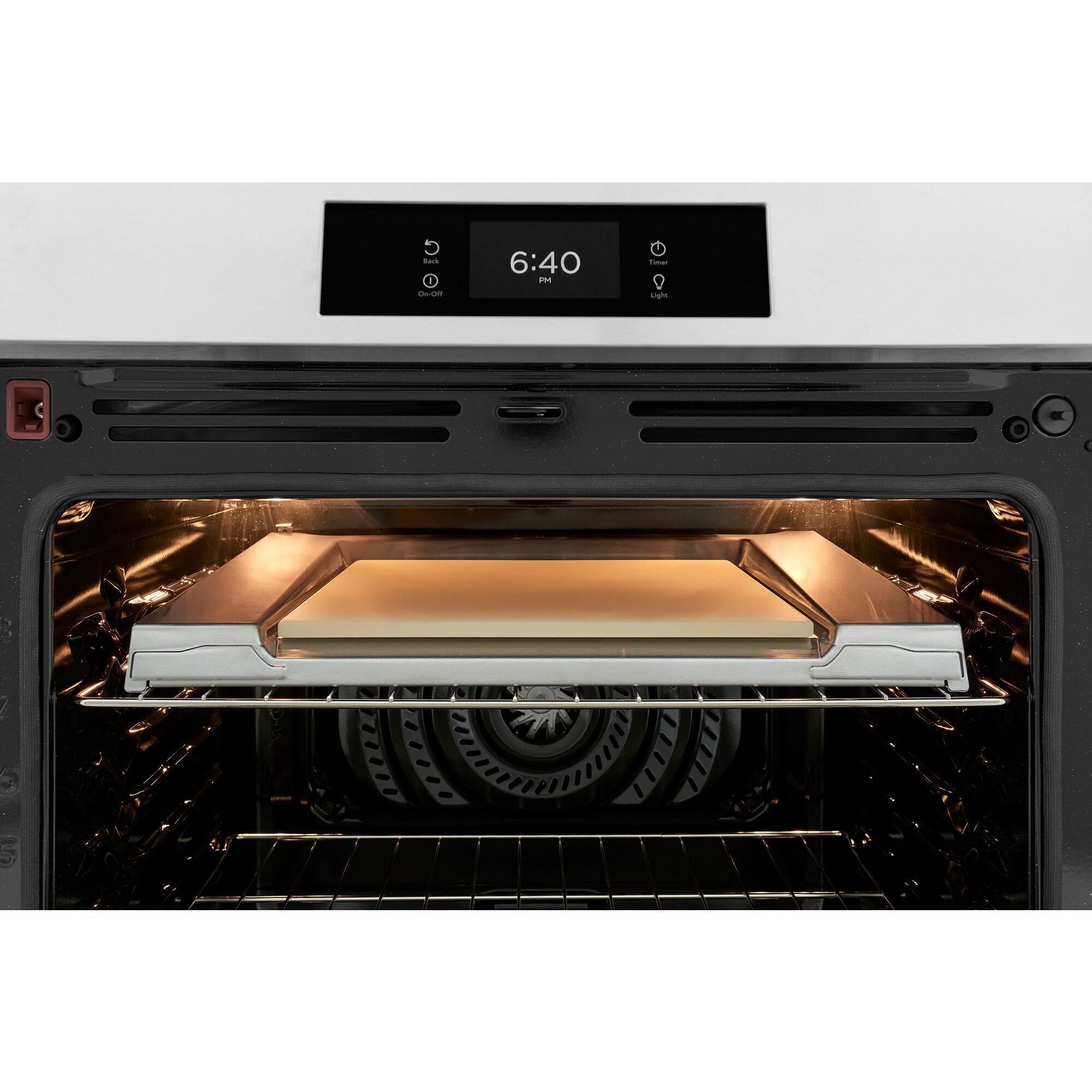 Frigidaire Gallery 30 in. 6.2 cu. ft. Air-Fry True European Convection Steam Oven Electric Range with Stone-Baked Pizza, 5 Induction Burners - Stainless Steel, , hires