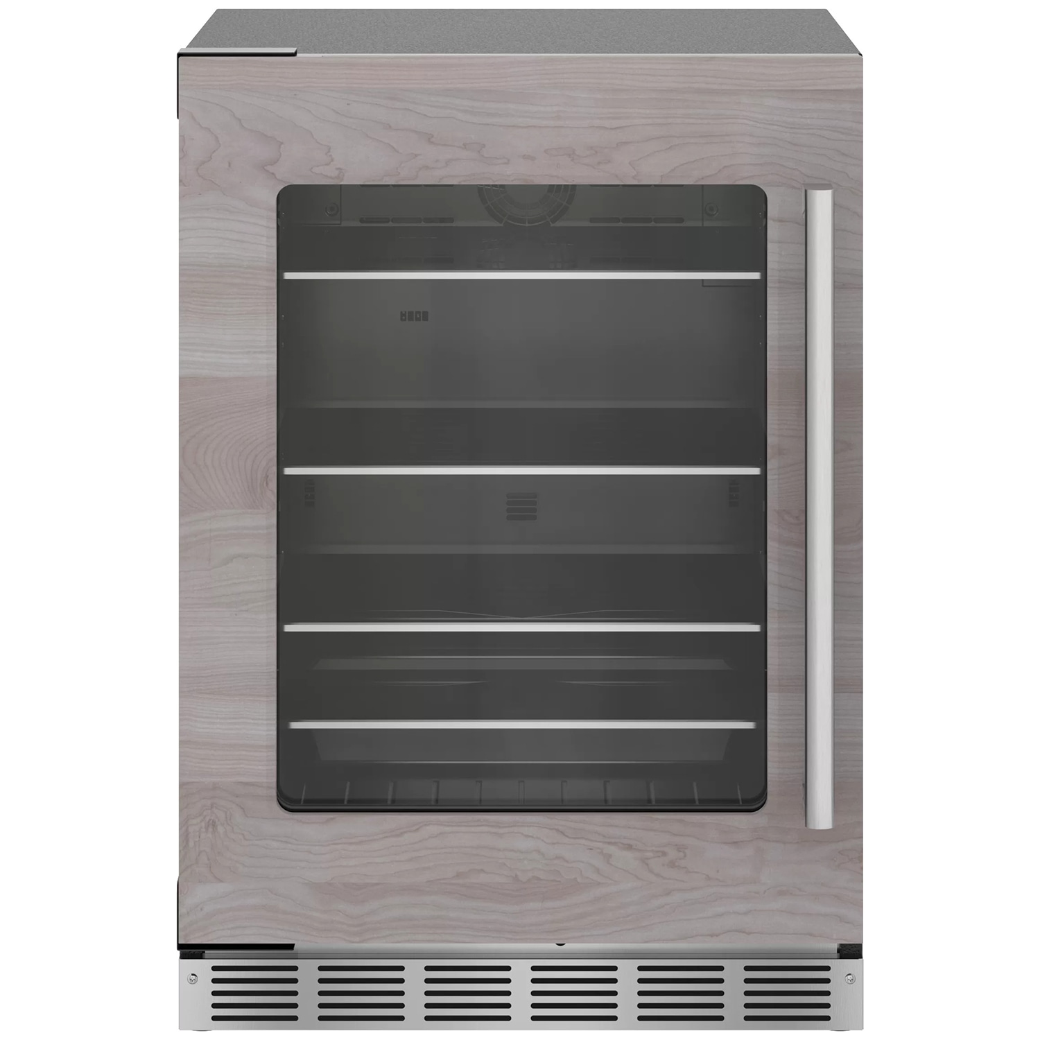 Thermador 24" 4.9 Cu. Ft. Beverage Center with Digital Control - Custom Panel Required (T24UR905LP)