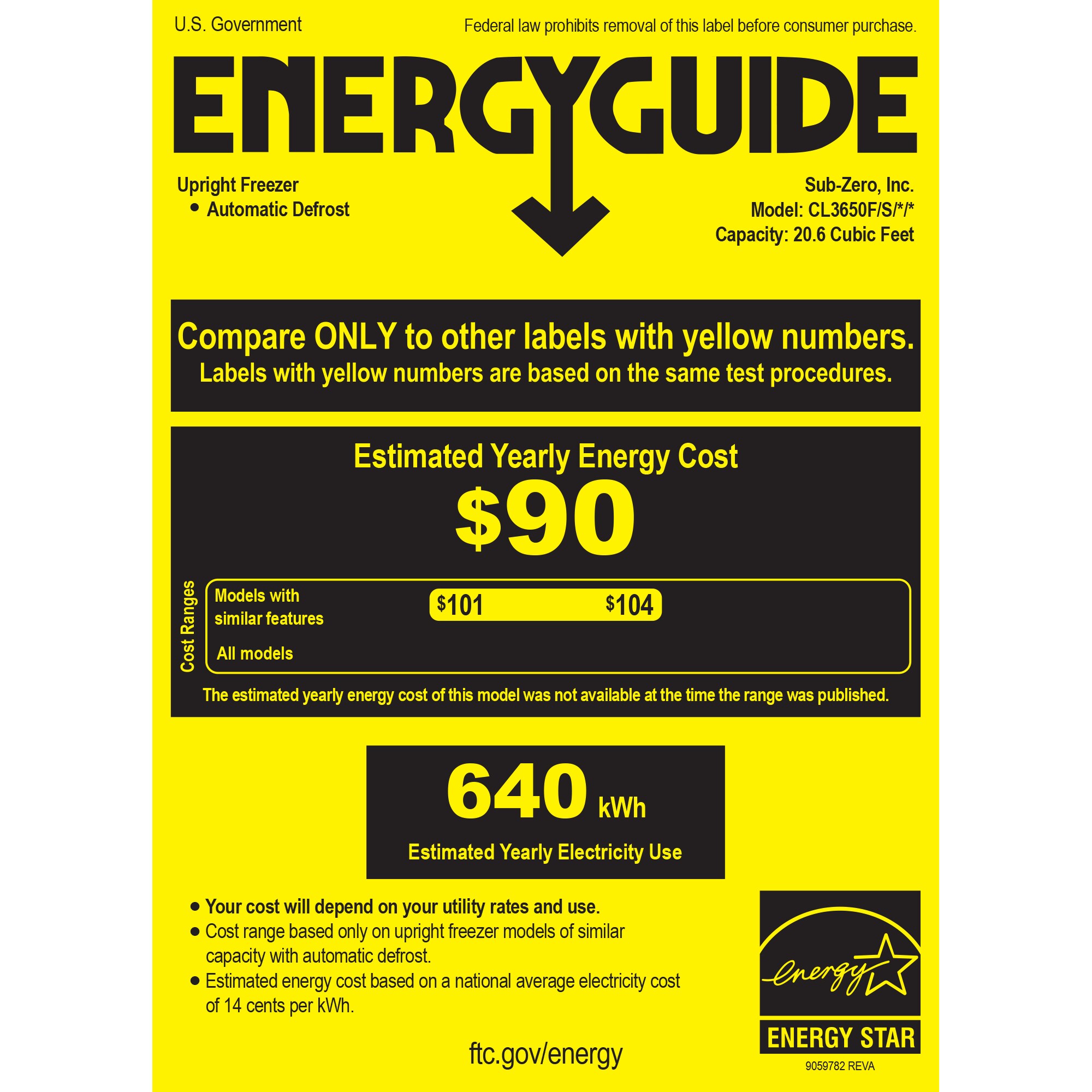 Sub-Zero 36 in. 20.6 cu. ft. Built-in Smart Triple-Drawers Upright Freezer with Ice-Maker & Adjustable Shelves - Stainless Steel, , hires