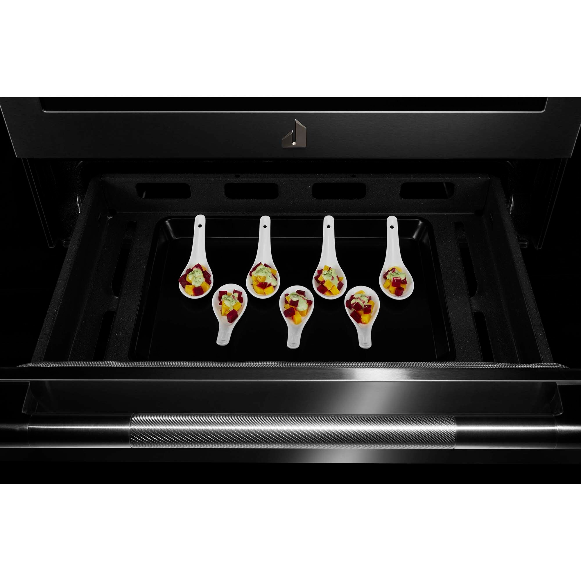 JennAir Rise Series 30 in. 6.4 cu. ft. Air Fry True European Convection Slide-In Gas Range with 5 Sealed Burners - Stainless Steel, , hires