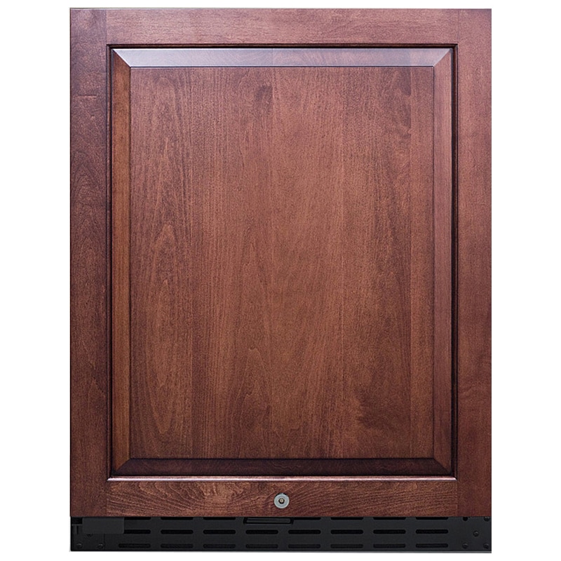 Summit 24 in. 4.2 cu. ft. Left-Hinged Undercounter Refrigerator - Custom Panel Ready, Custom Panel Required, hires