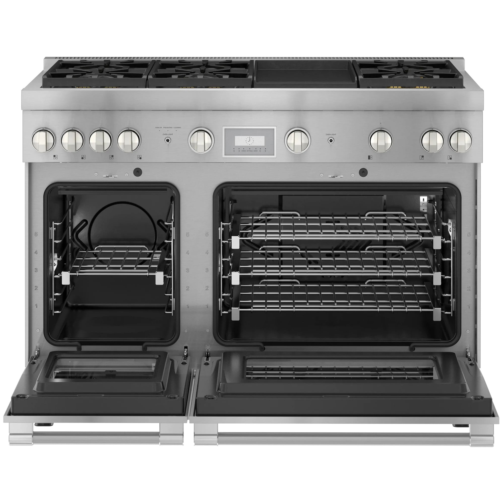 Thermador Pro Harmony 48" Freestanding Dual Fuel Range with 6 Sealed