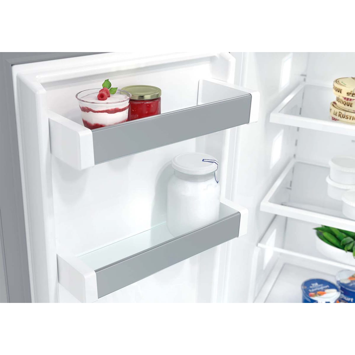 Miele 36 in. 18.8 cu. ft. Built-In Counter Depth 4-Door French Door Refrigerator with Ice Maker - Custom Panel Ready, , hires