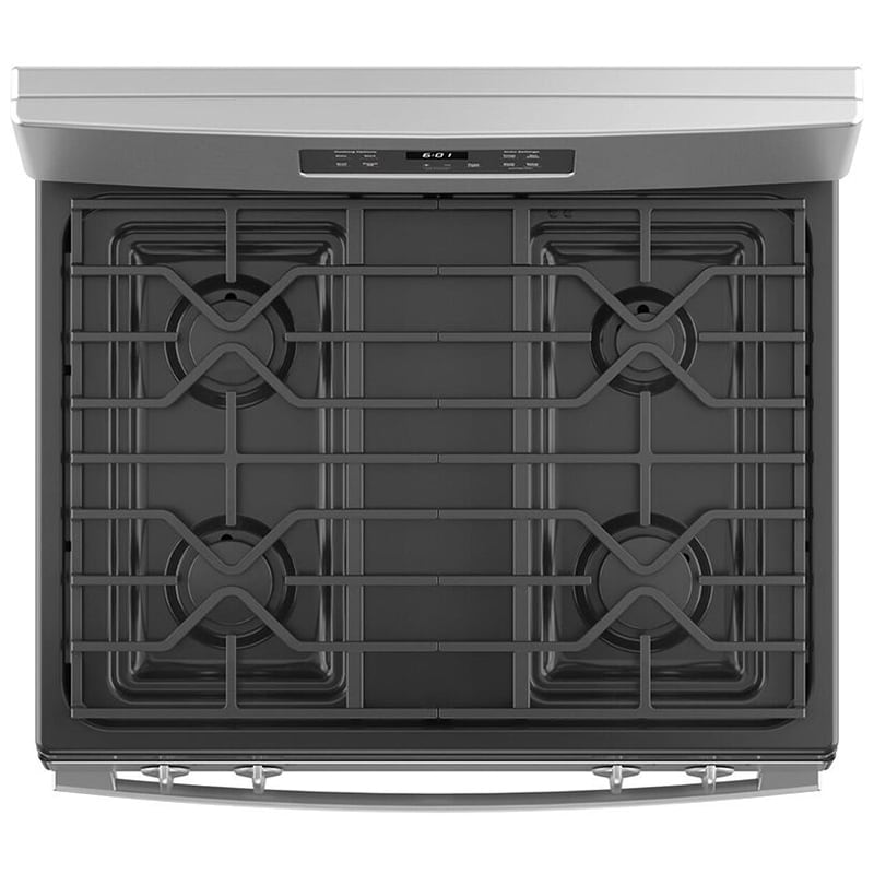 GE 30 in. 4.8 cu. ft. Gas Range with 4 Sealed Burners - Stainless Steel, , hires