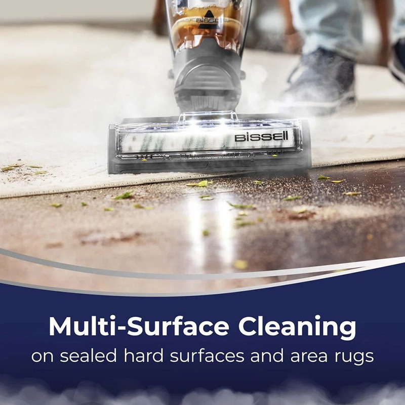 Bissell CrossWave HydroSteam Plus Multi-Surface Wet Dry Vacuum - Black/Titanium with Copper Harbor Accents, , hires