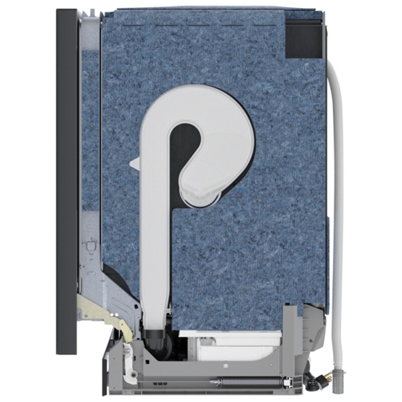 Bosch 800 Series 24 in. Top Control Smart Dishwasher with 42 dBa Sound Level, 3rd-Rack, CrystalDry & Pocket - Black Stainless, Black Stainless, hires