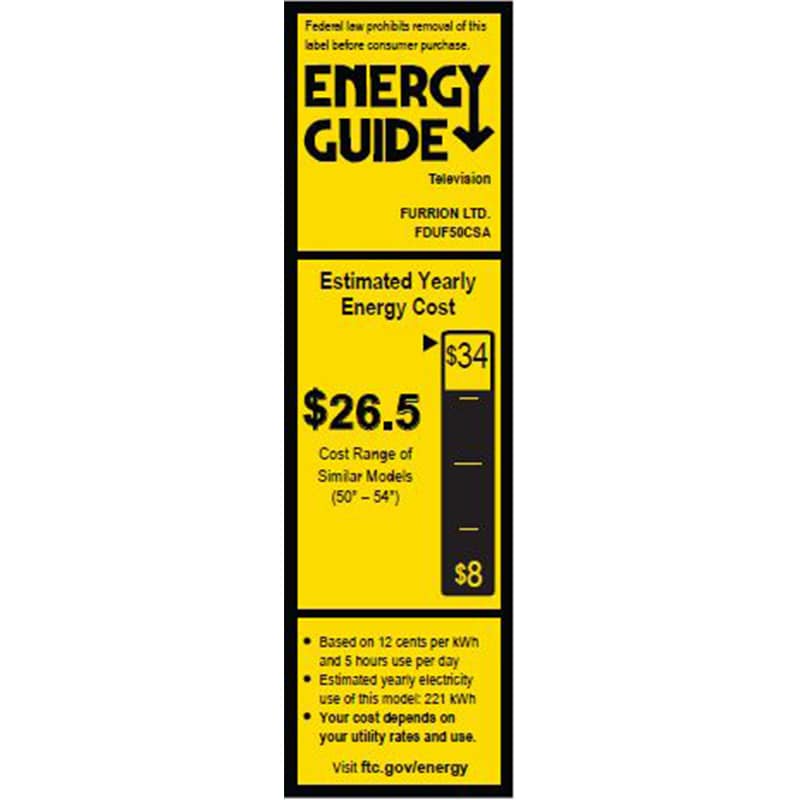 Furrion - Aurora 43" Class Full Shade 4K UHD LED Smart webOS Outdoor TV, Black, hires