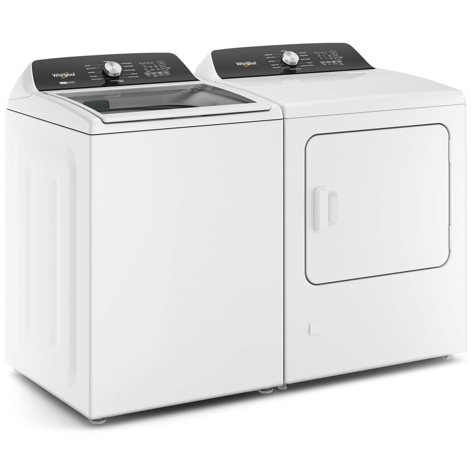 Whirlpool 29 in. 7.0 cu. ft. Gas Dryer with Moisture Sensing Dryer & Steam Cycle - White, , hires