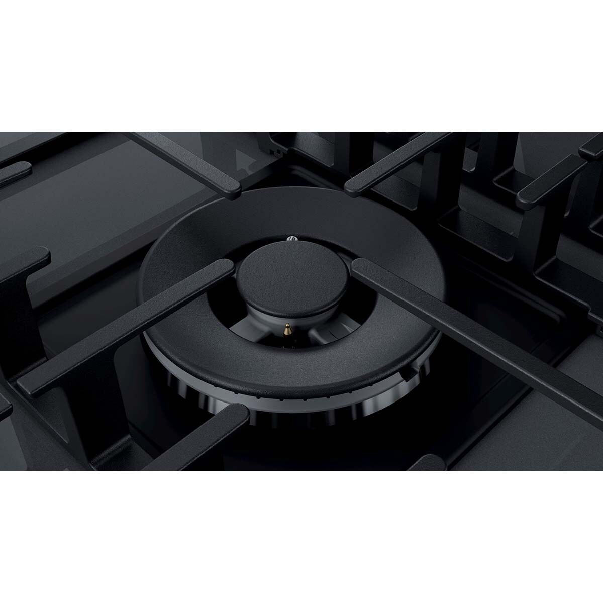 Bosch Benchmark Series 36" Gas Cooktop with 5 Sealed Burners Dark
