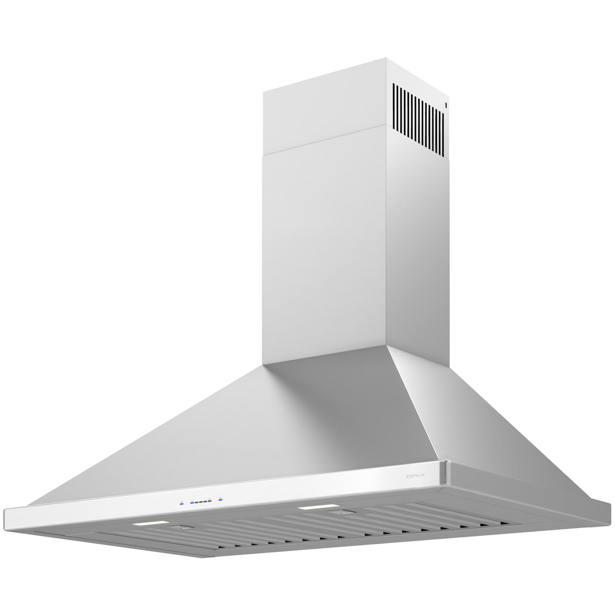 Zephyr 30 in. Ducted Chimney Style Range Hood with 400 CFM, 3 Fan Speeds & 2 LED Lights - Stainless Steel, , hires