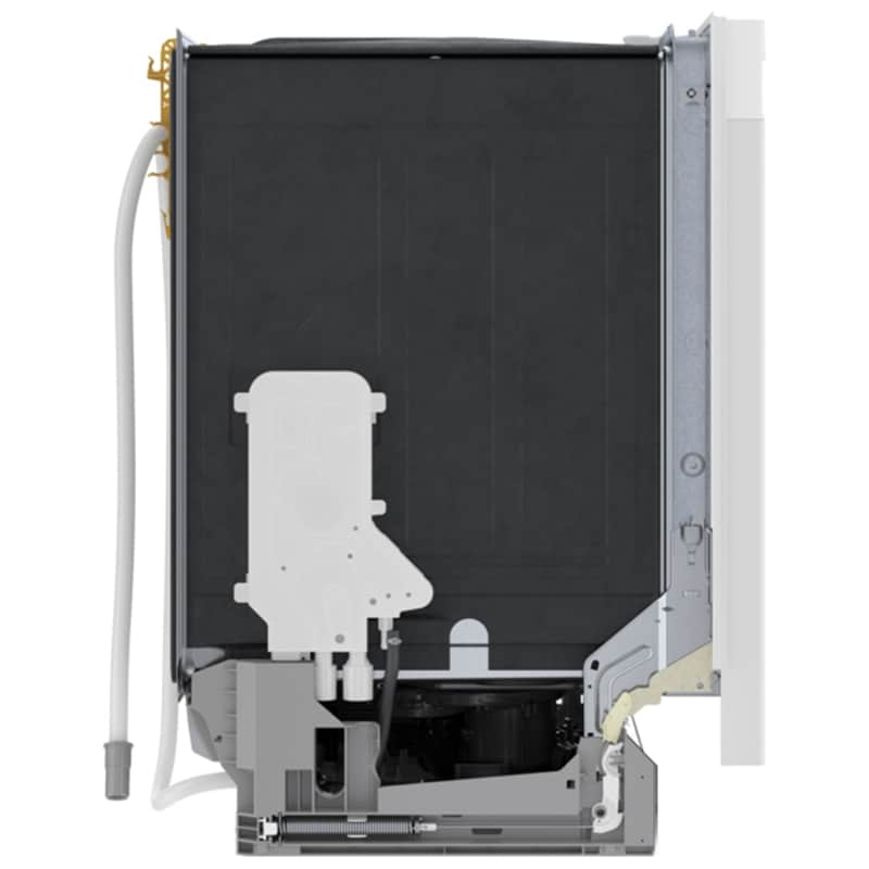 Bosch 300 Series 24 in. Front Control Smart Dishwasher with 46 dBa Sound Level, 3rd-Rack, PureDry & Pocket - White, , hires