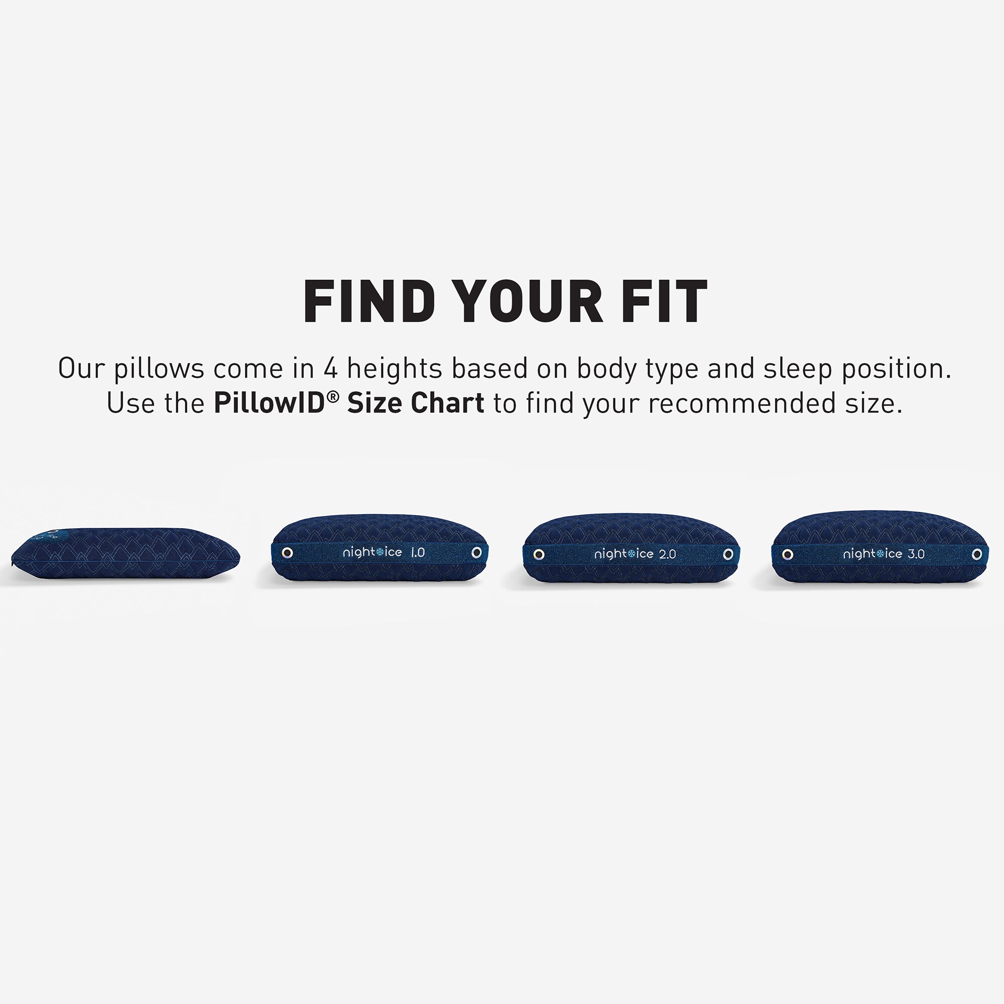 BEDGEAR Night Ice Performance 1.0 Standard Size Pillow, , hires