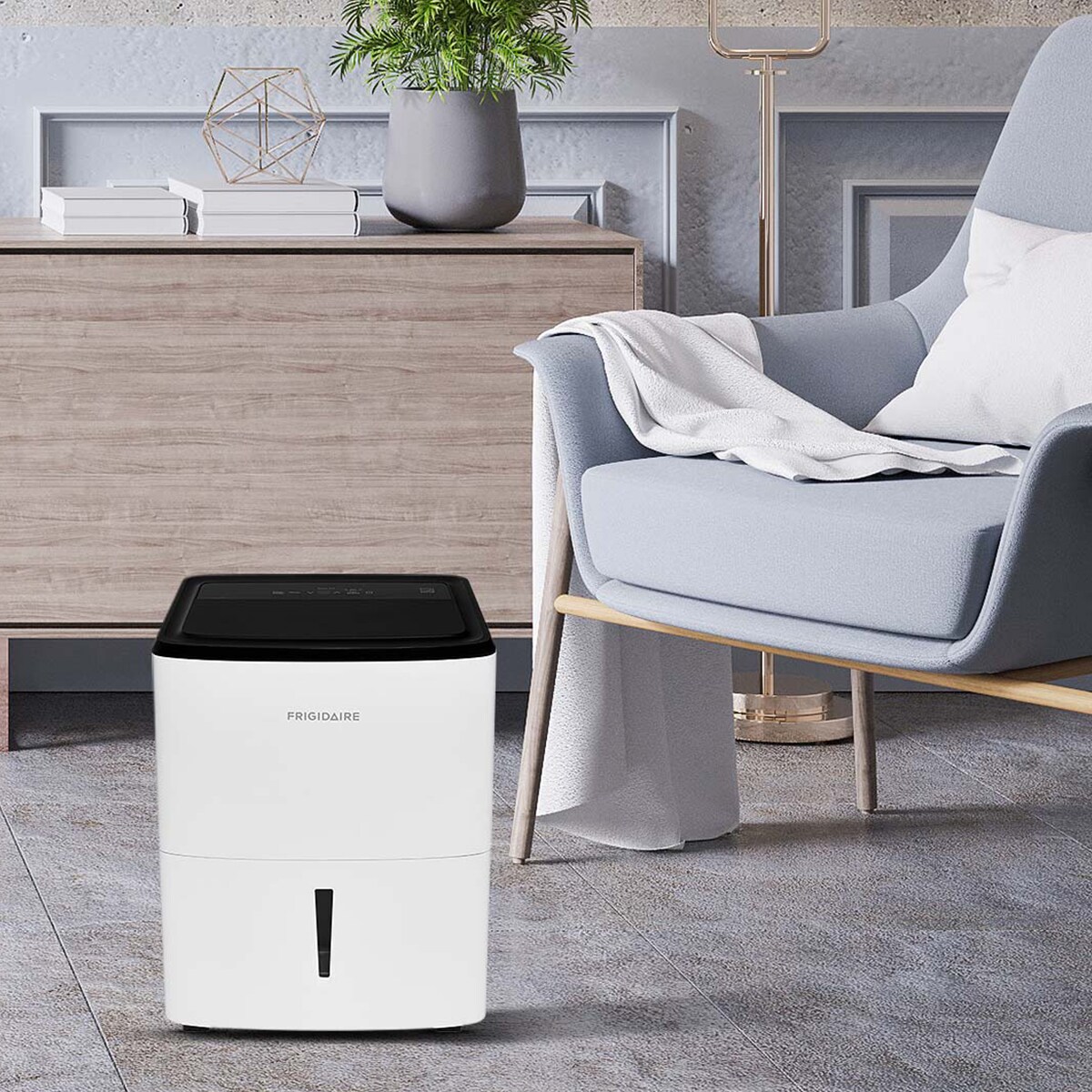 Frigidaire 22 Pint Energy Star Portable Dehumidifier with 3 Fan Speeds