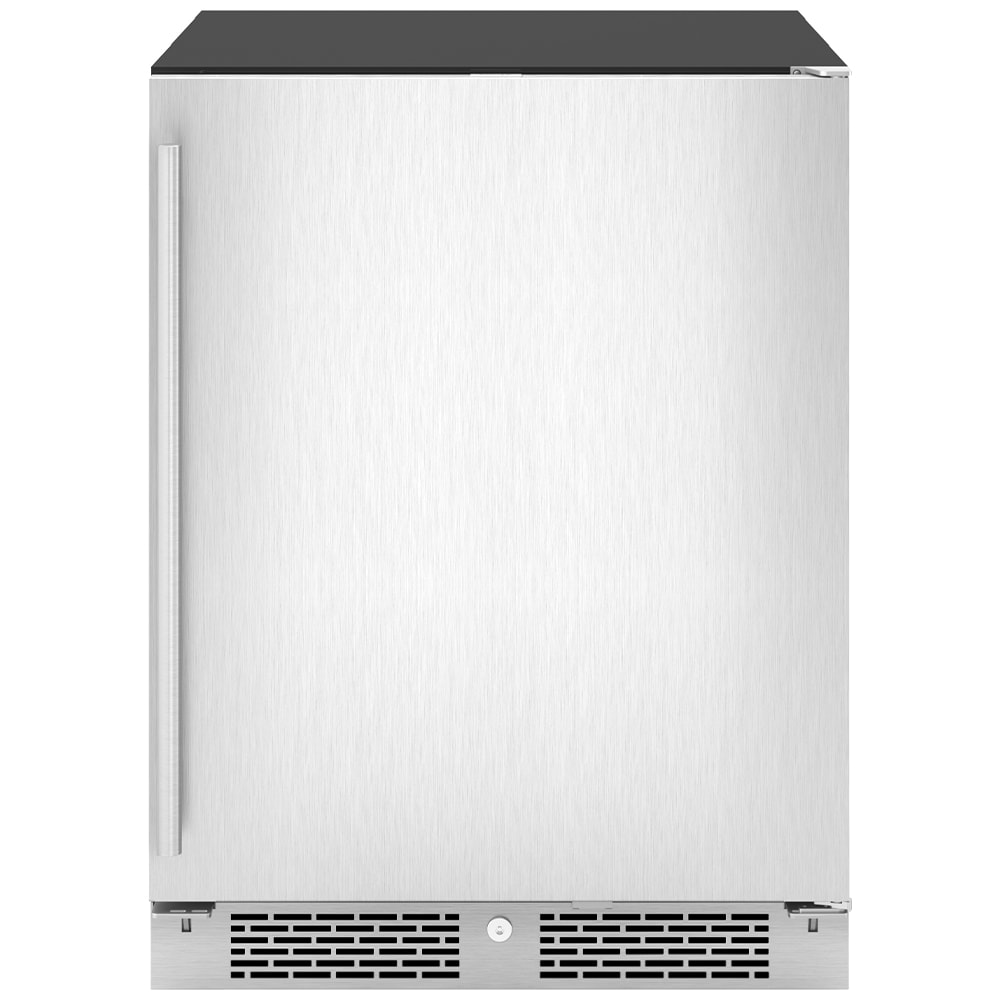 Zephyr 24 in. Built-In/Freestanding 5.1 cu. ft. Compact Beverage Center with Adjustable Shelves & Digital Control - Stainless Steel, , hires