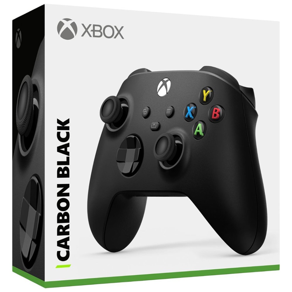Xbox - Wireless Controller for Xbox Series X, Xbox Series S, and Xbox One - Carbon Black, Black, hires