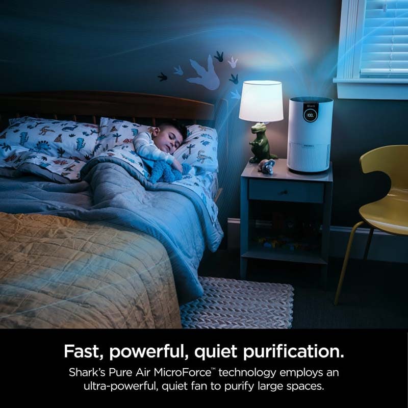 Shark Air Purifier with True HEPA - White, , hires