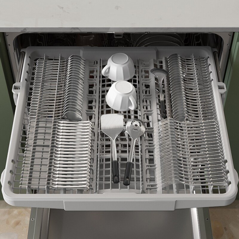 Samsung 24 in. Top Control Smart Dishwasher with 46 dBa Sound Level & 3rd-Rack - Stainless Steel, , hires