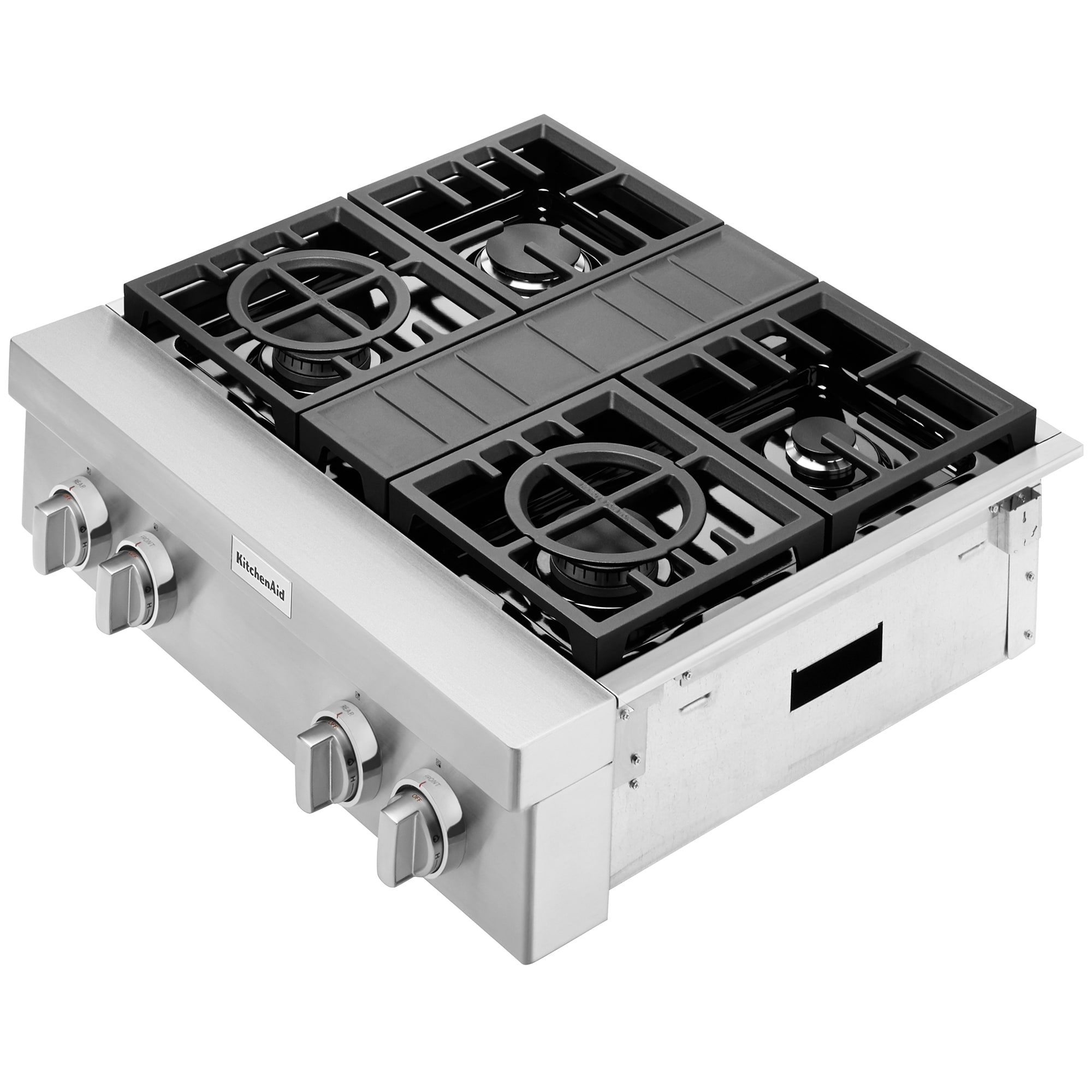 KitchenAid 30 in. 4Burner Natural Gas Rangetop with Simmer Stainless