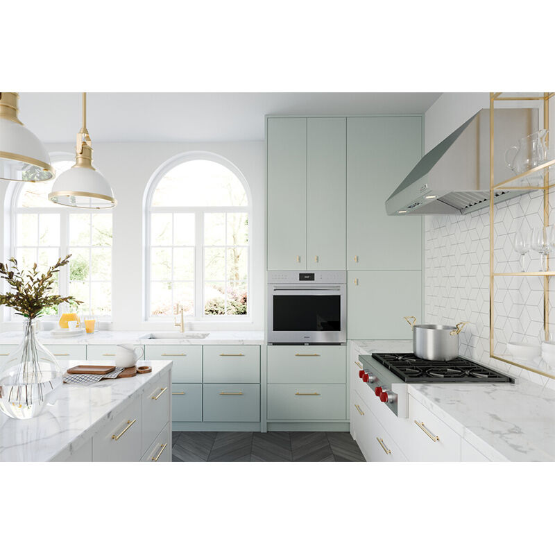 Wolf 30 in. 4-Burner Natural Gas Rangetop with Simmer Burner & Power Burner - Stainless Steel, , hires