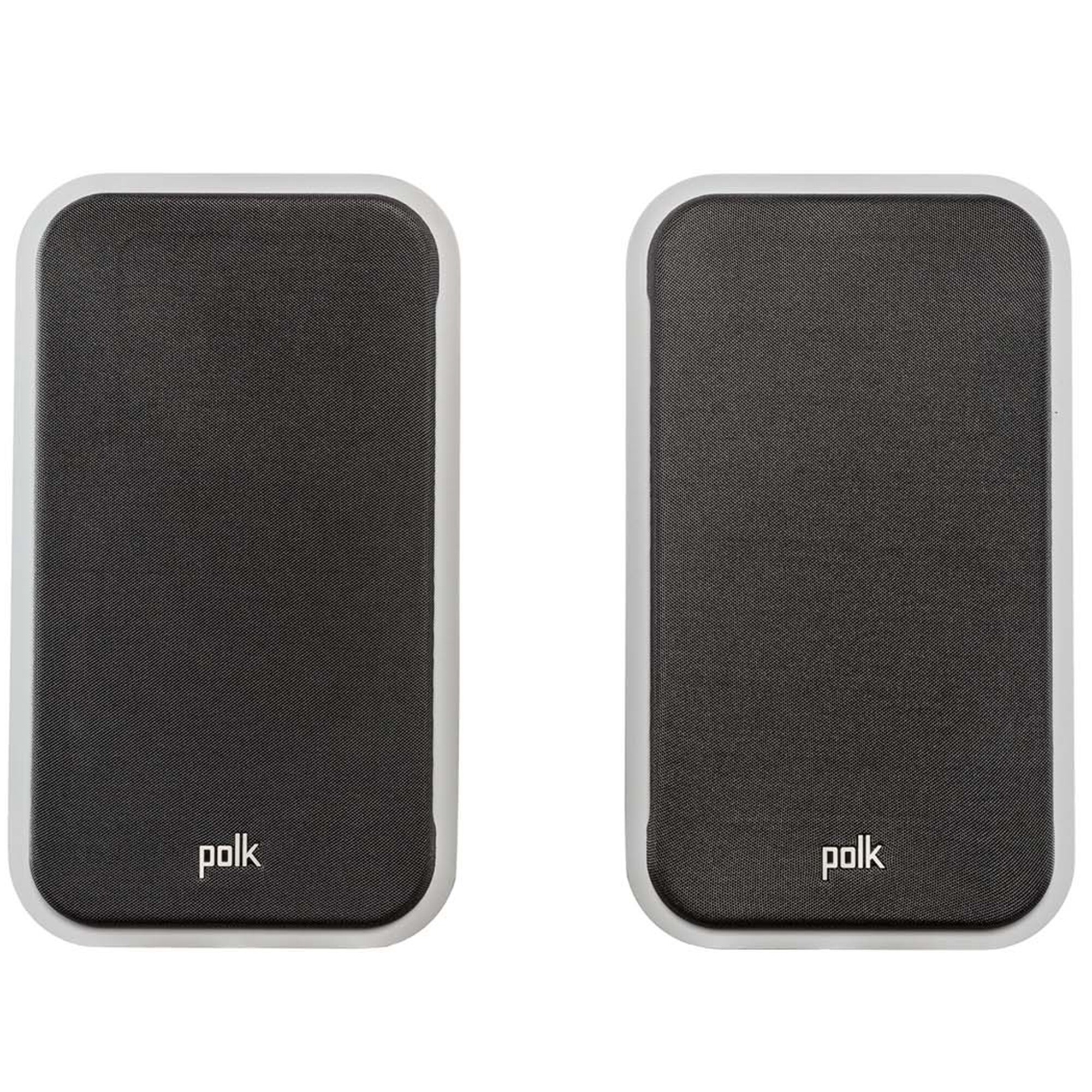 Polk Signature Elite ES20 High-Quality Bookshelf Speakers (Pair) - White, White, hires