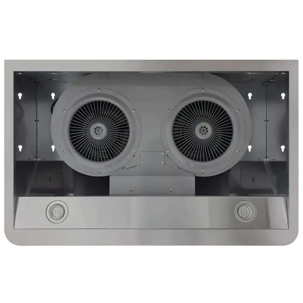 Brama 30 in. Standard Style Range Hood with 4 Speed Settings, 425 CFM & 2 LED Lights - Stainless Steel, , hires