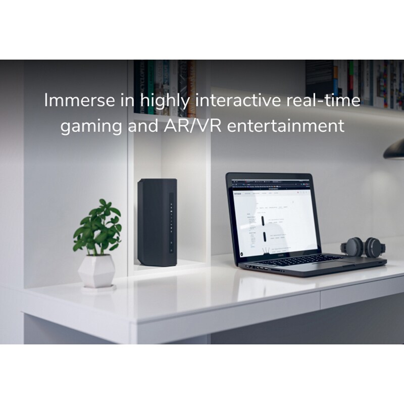 NETGEAR - Nighthawk BE6500 Dual-Band Wi-Fi 7 Router - Black, , hires