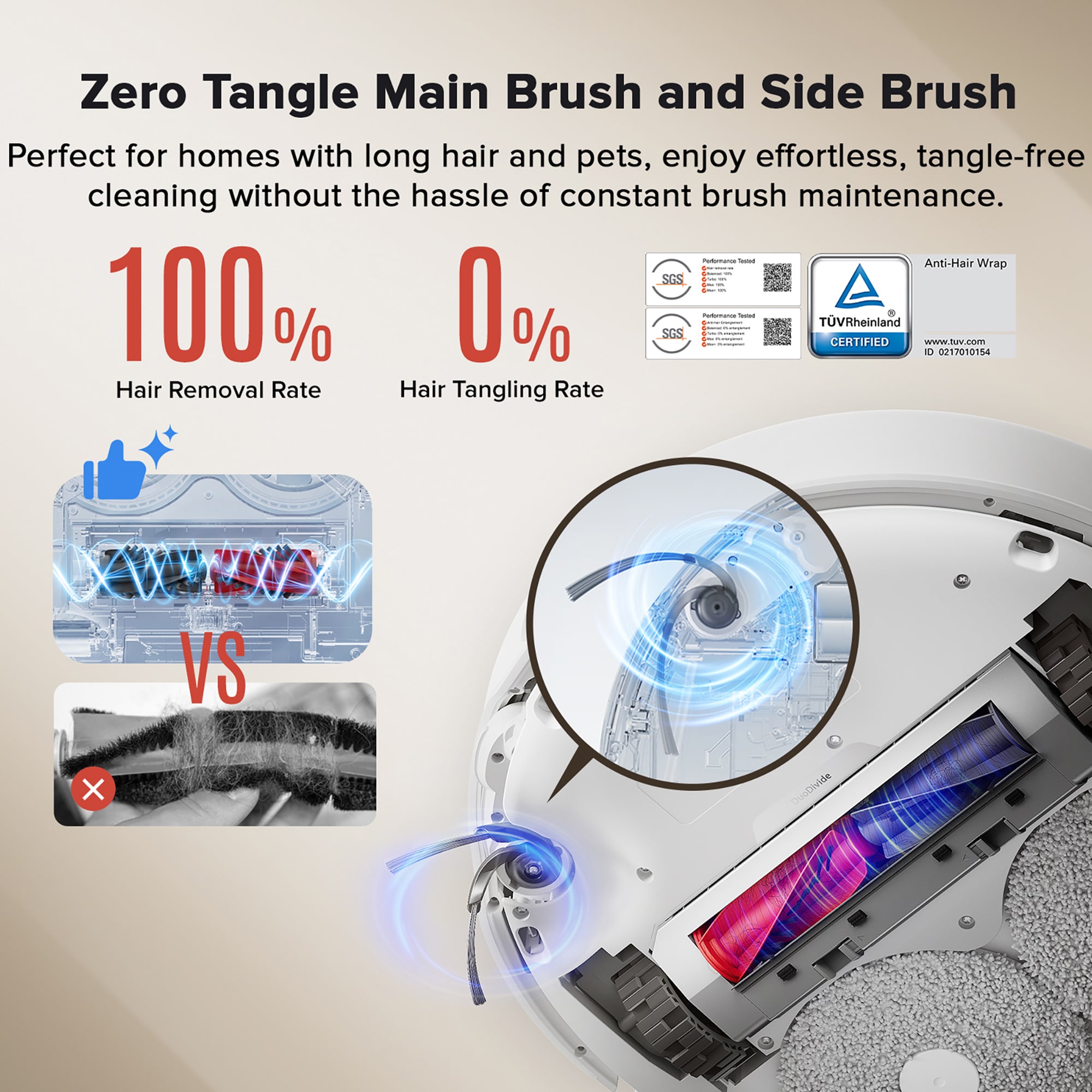 Roborock Qrevo Curv Wi-Fi Connected Auto-Empty Pet Robotic Vacuum/Mop Combo with Voice Control, , hires