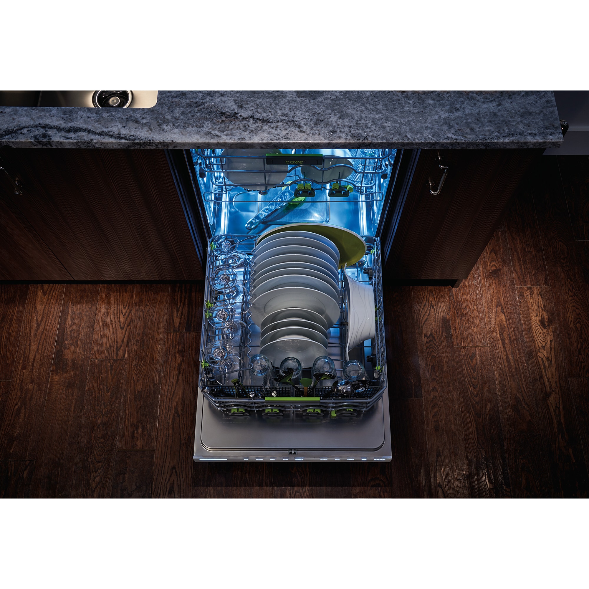 Cove 24 in. Top Control Smart Dishwasher with 41 dBa Sound Level & 3rd-Rack - Custom Panel Ready, , hires