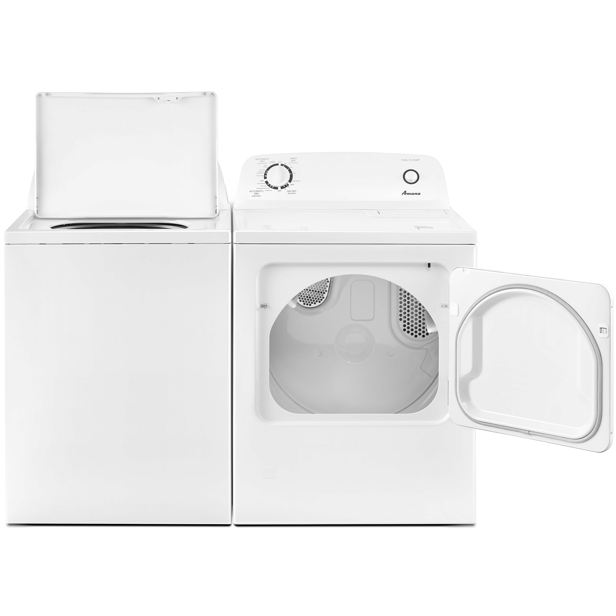 Amana 29 in. 6.5 cu. ft. Gas Dryer with Wrinkle Prevent Option - White, , hires