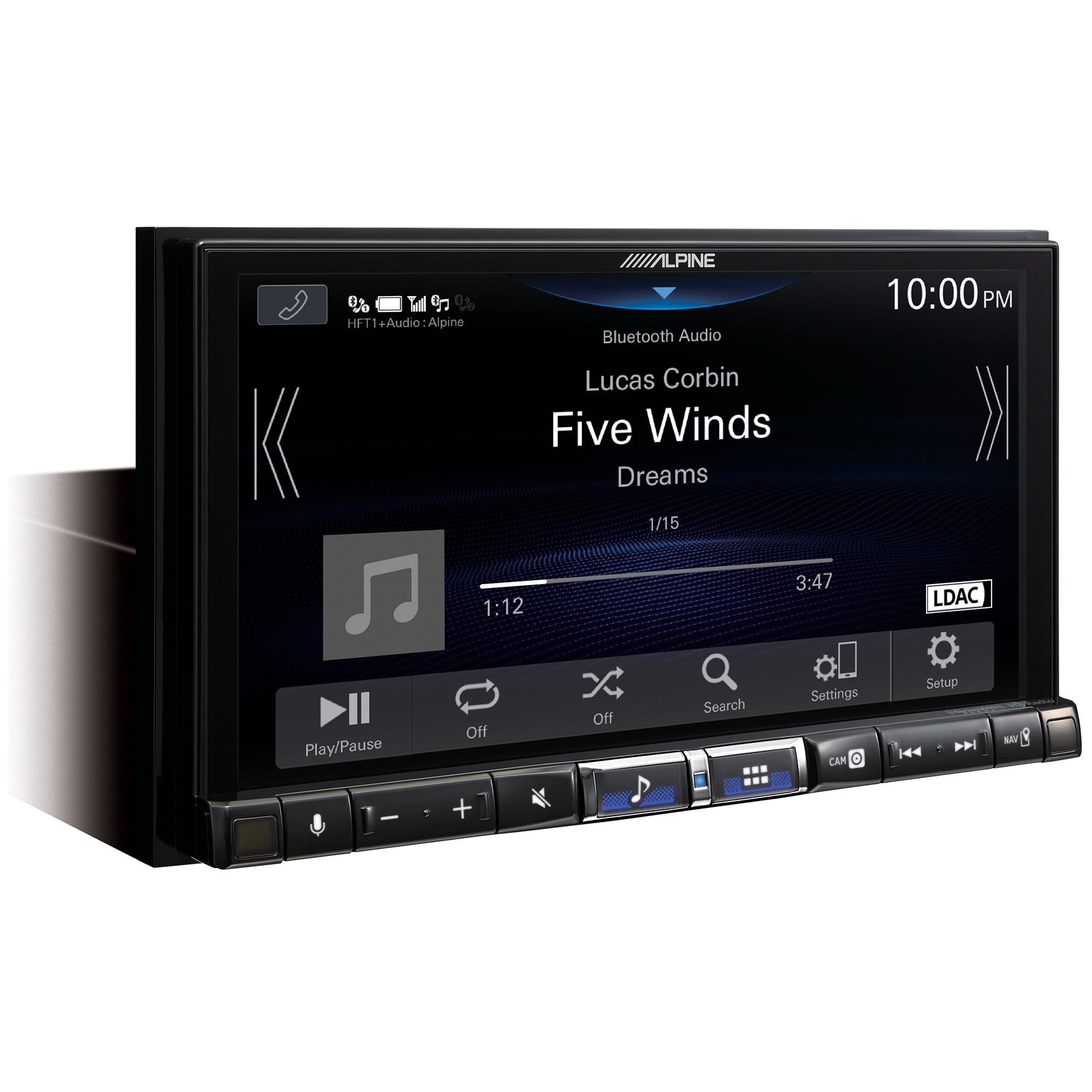 Alpine Digital Multimedia Receiver with 7 in. Touchscreen Display, , hires
