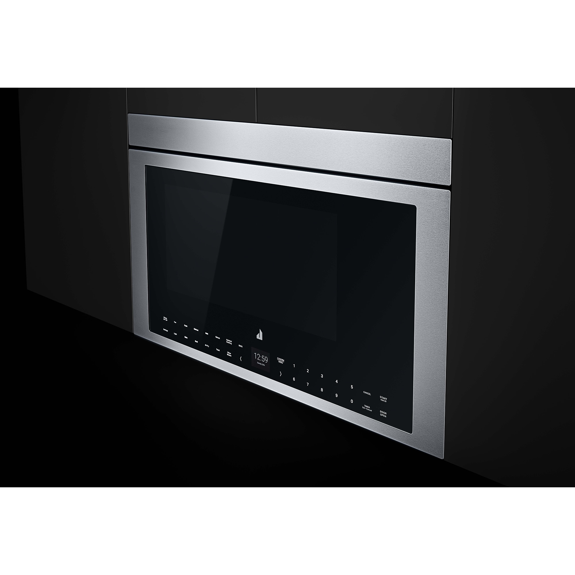 JennAir 30 in. 1.1 cu. ft. 950W Smart Over-the-Range Microwave with 400 CFM, Convection & Sensor Cooking - Stainless Steel, , hires