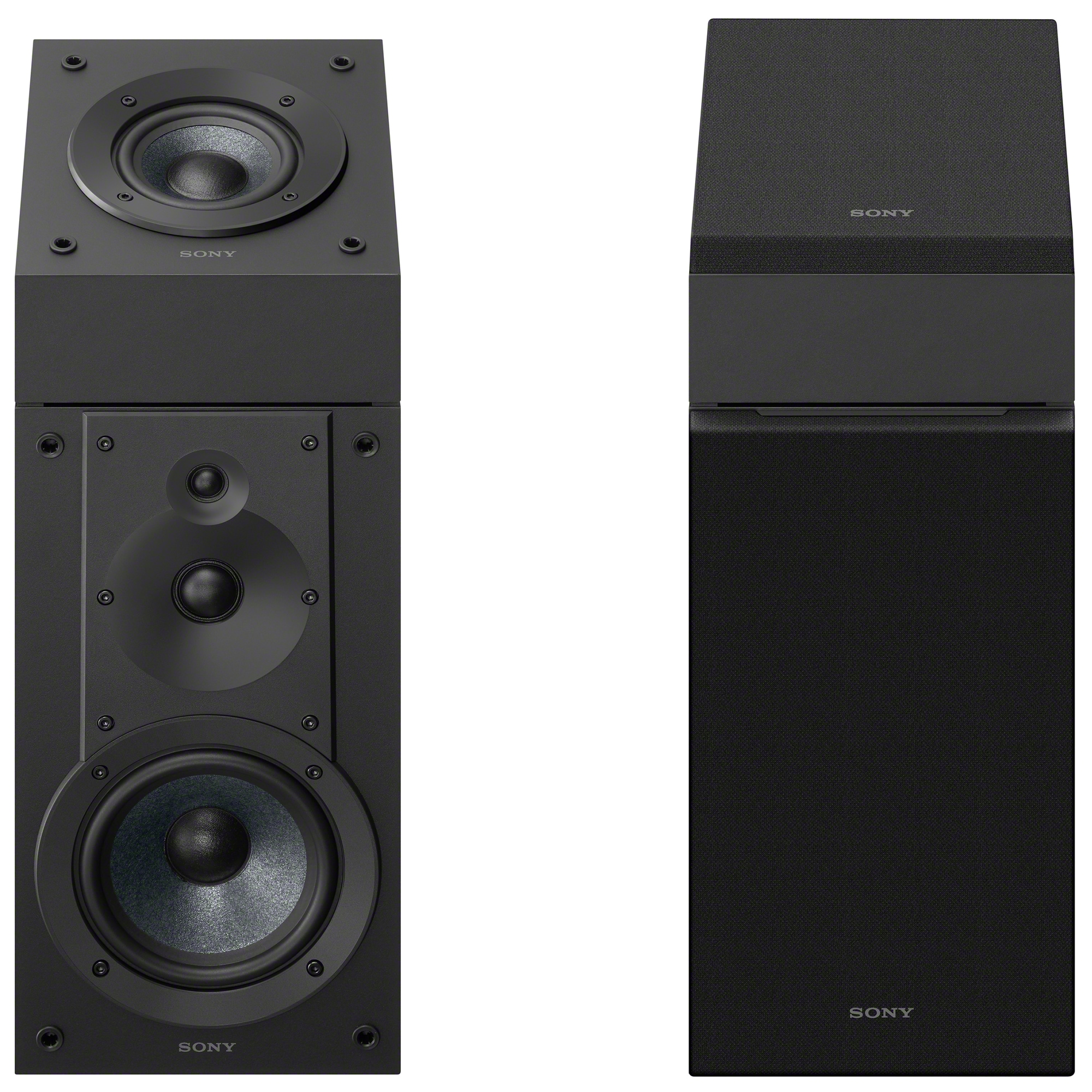 Sony Bookshelf Speakers (Pair) - Black, , hires
