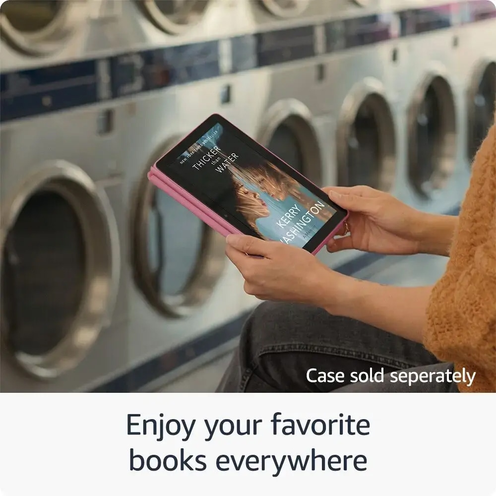 Amazon - Fire HD 8 tablet, 8" HD Display, 32GB memory, designed for portable entertainment, Color: Black, (2024 Release 12th Generation), , hires