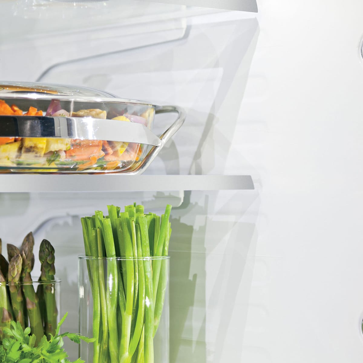 GE Profile 36 in. 27.7 cu. ft. French Door Refrigerator with Ice & Water Dispenser - Fingerprint Resistant Stainless, Fingerprint Resistant Stainless, hires